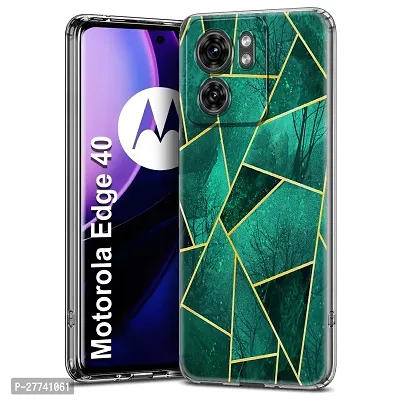 Memia Printed Soft Back Cover Case for Motorola Edge 40 /Designer Transparent Back Cover for Motorola Edge 40