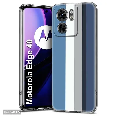 Memia Transparent Designer Printed Soft Back Cover for Motorola Edge 40 /Designer Back Cover for Motorola Edge 40
