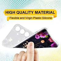Memia Shock Proof Protective Soft Transparent Printed Back Case Cover for Samsung Galaxy A15 5G-thumb1