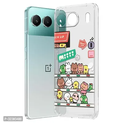 Memia Back Cover for OnePlus Nord 4 5G  Designer,  Printed, Transparent, Flexible,  Silicon Back Case for OnePlus Nord 4 5G