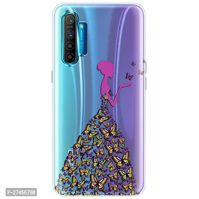 Memia Soft Silicone Designer Printed Full Protection Printed Back Case Cover for Realme XT-thumb0