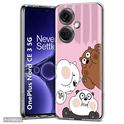 Memia Back Cover for OnePlus Nord CE 3 5G Designer | Printed|Transparent |Flexible| Silicon