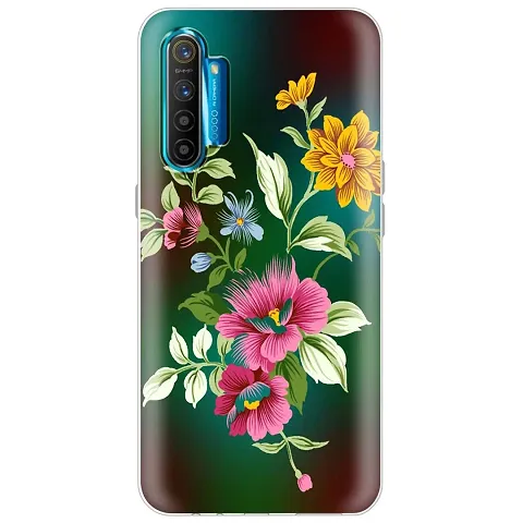 Memia Transparent Designer Printed Soft Back Cover for Realme XT /Designer Back Cover for Realme XT