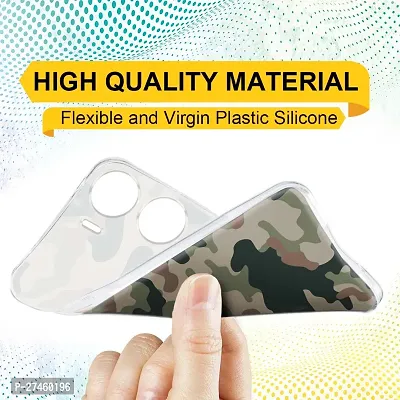 Memia Shock Proof Protective Soft Transparent Printed Back Case Cover for Vivo V29e 5G-thumb2