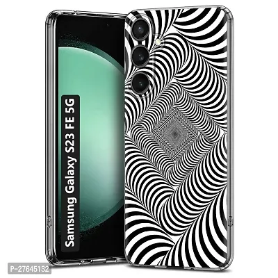 Memia Soft Silicone Designer Printed Full Protection Printed Back Case Cover for Samsung Galaxy S23 FE 5G