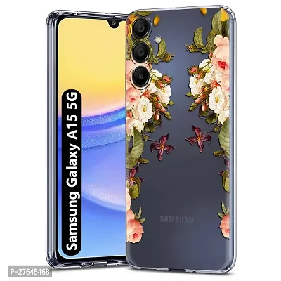 Memia Soft Silicon Printed Designer Back Cover For Samsung Galaxy A15 5G-thumb0