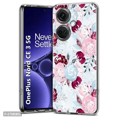 Memia Designer Soft Back Cover Case Compatible for OnePlus Nord CE 3 5G