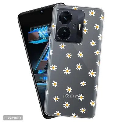 Memia Back Cover for iQOO Z6 PRO Designer | Printed|Transparent |Flexible| Silicon