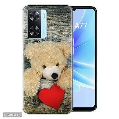 Memia Soft Silicone Designer Printed Full Protection Printed Back Case Cover for Oppo A77
