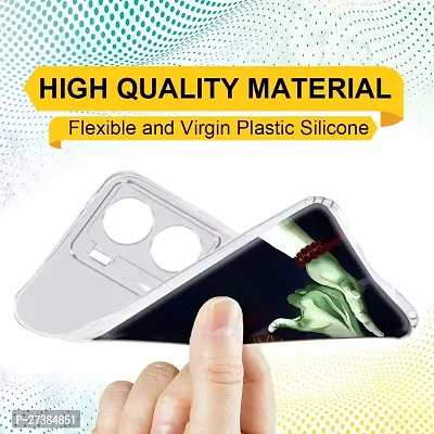 Memia Transparent Designer Printed Soft Back Cover for iQOO Z7S 5G /Designer Back Cover for iQOO Z7S 5G-thumb2