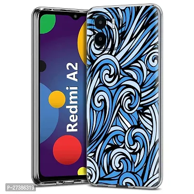 Memia Designer Printed Soft Silicone Mobile Case Back Cover For Redmi A2
