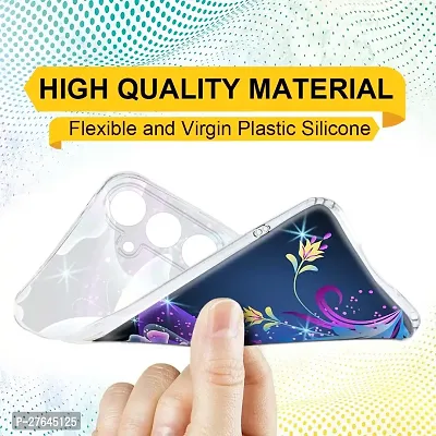 Memia Back Cover for Samsung Galaxy S23 FE 5G Designer | Printed|Transparent |Flexible| Silicon-thumb2
