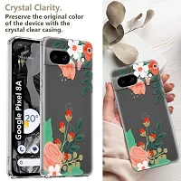 Memia Printed Soft Back Cover Case for Google Pixel 8a /Designer Transparent Back Cover for Google Pixel 8a-thumb1