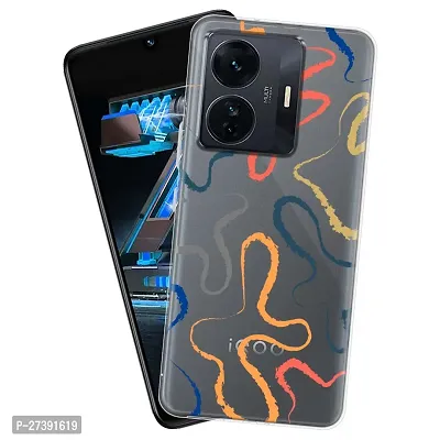 Memia Silicone Designer Printed Back Case Cover for iQOO Z6 PRO-thumb0