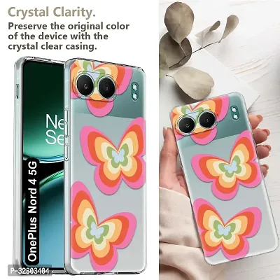 Memia Back Cover for OnePlus Nord 4 5G Designer,  Printed, Transparent, Flexible,  Silicon-thumb2