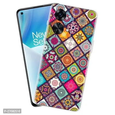 Memia Silicone Designer Printed Back Case Cover for OnePlus Nord 2T 5G