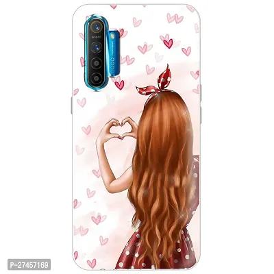 Memia Compatible For Realme XT Printed Back Cover with Full Proof Protection, Designer Look Back Cover for Realme XT