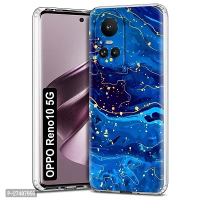 Memia Silicone Designer Printed Back Case Cover for OPPO Reno 10 5G