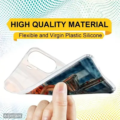 Memia Transparent Designer Printed Soft Back Cover for Vivo Y16 /Designer Back Cover for Vivo Y16-thumb2