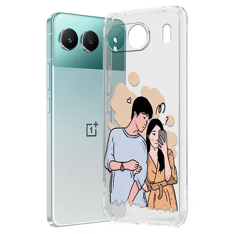 Memia Printed Soft Back Cover Case for OnePlus Nord 4 5G /Designer Transparent Back Cover for OnePlus Nord 4 5G