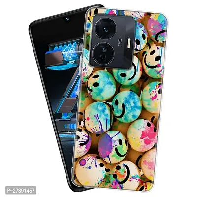 Memia Soft Silicone Designer Printed Full Protection Printed Back Case Cover for iQOO Z6 PRO