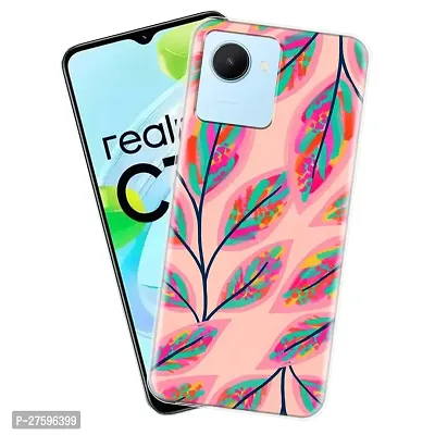 Memia Designer Printed Soft Silicone Mobile Case Back Cover For realme C30