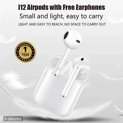 i12 Pro Airpods  Free Earphones-thumb3
