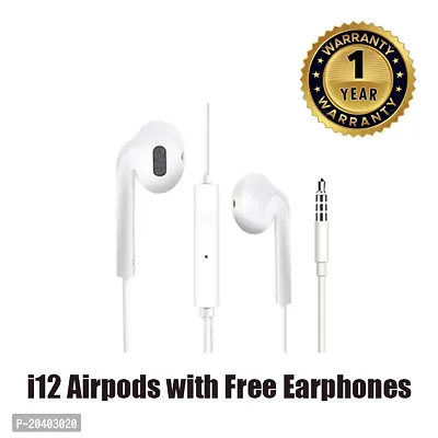 i12 Bluetooth Buds with Free Vi_vo Earphone-thumb3