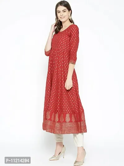 Women Printed Cotton Kurti-thumb2