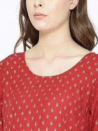 Women Printed Cotton Kurti-thumb3