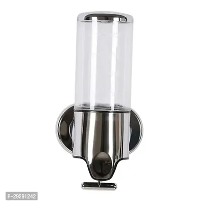 Transparent Plastic Wall Mounted Soap Dispenser 450 Ml-thumb0