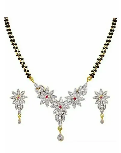 Golden Alloy Necklace Sets