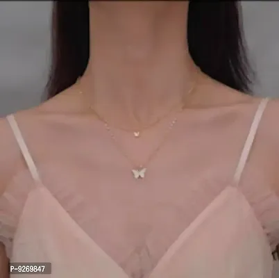 GOLDEN BUTTERFLY CHAIN FOR GIRLS-thumb0