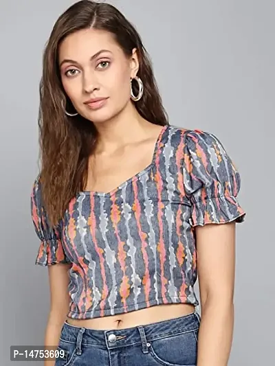 Kulfi Superb Trendy sort Sleeve Top for Women and Girls