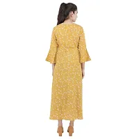 Women Cotton Printed A-Line Maxi Dress-thumb3