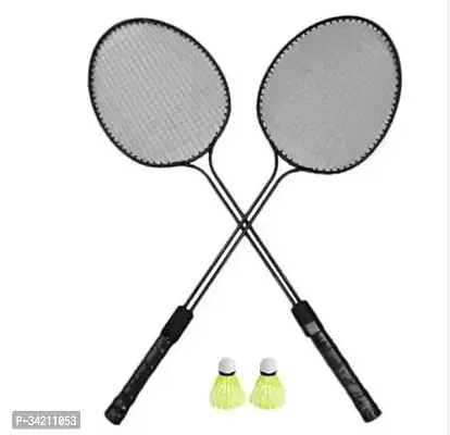 2 PC Badminton Racket With 2 Shuttle-thumb0