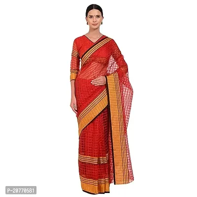 Beautiful Cotton Saree Without Blouse Piece-thumb0