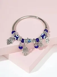 Elegant Blue Stainless Steel  Bracelets For Women-thumb2