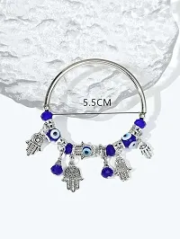 Elegant Blue Stainless Steel  Bracelets For Women-thumb3