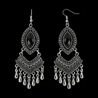 Dazzling Silver Fish Hook Earrings for Women-thumb1