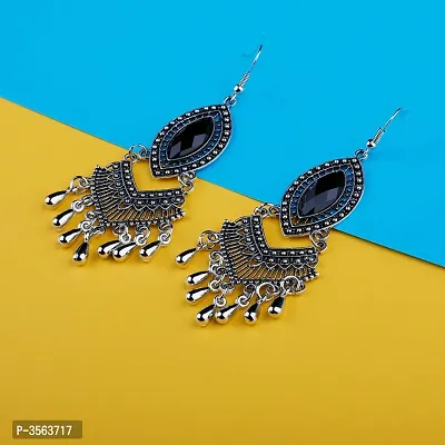 Dazzling Silver Fish Hook Earrings for Women-thumb3