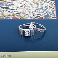Trendy Designer Alloy Couple Ring Combo-thumb2