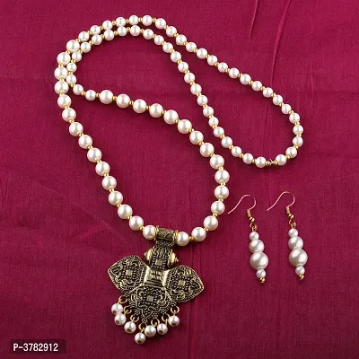DOUBLE PEARL DROP NECKLACE – Katie Waltman Jewelry