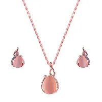 Delicated Party Wear Pendant Set For Women and Girls-thumb2