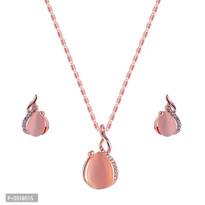 Delicated Party Wear Pendant Set For Women and Girls-thumb3