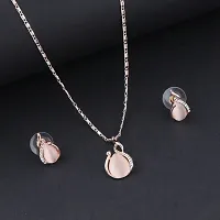 Delicated Party Wear Pendant Set For Women and Girls-thumb1