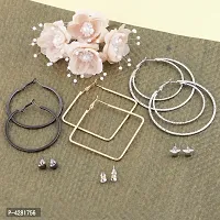 Trendy Alloy American Diamond Earrings For Women-thumb1