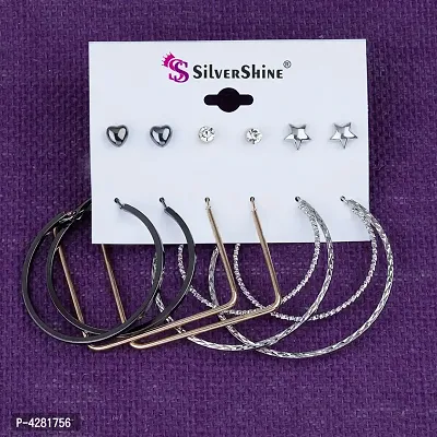 Trendy Alloy American Diamond Earrings For Women-thumb4