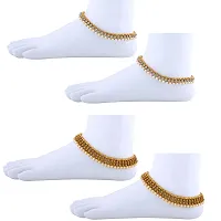 Designer Traditional Anklet Wedding Jewellery For Women/Girls Set-2-thumb2