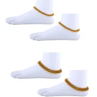 Designer Traditional Anklet Wedding Jewellery For Women/Girls Set-2-thumb2